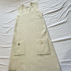 Zara Cream Knit Sweater